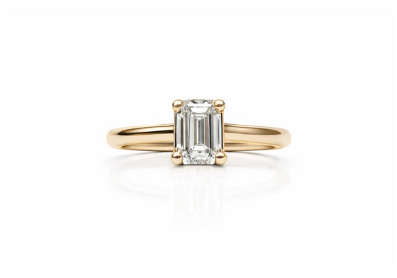 My little heart Emerald cut