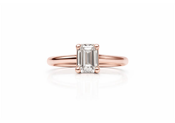 My little heart Emerald cut