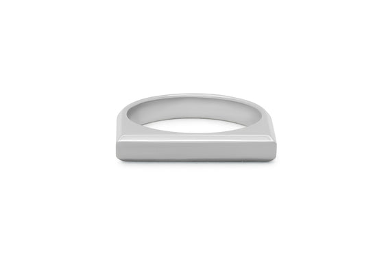 Signet ring. Classy! (men's) (Stg925) 