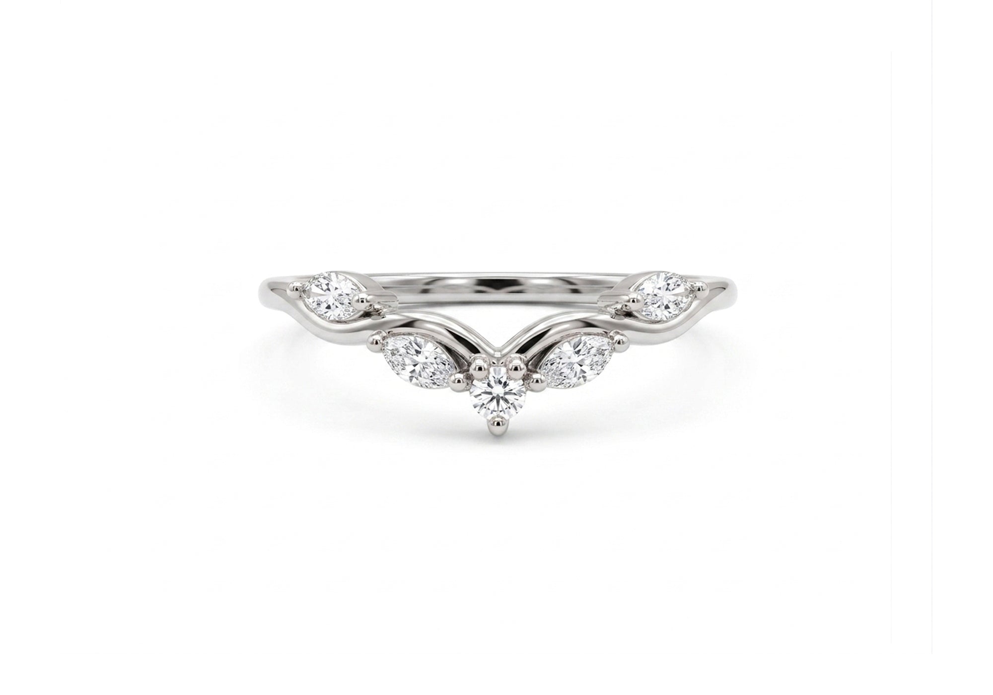 Salsa Rng Women's Wedding Ring | Marquise Diamonds | Made in Montreal – Flamme en ...