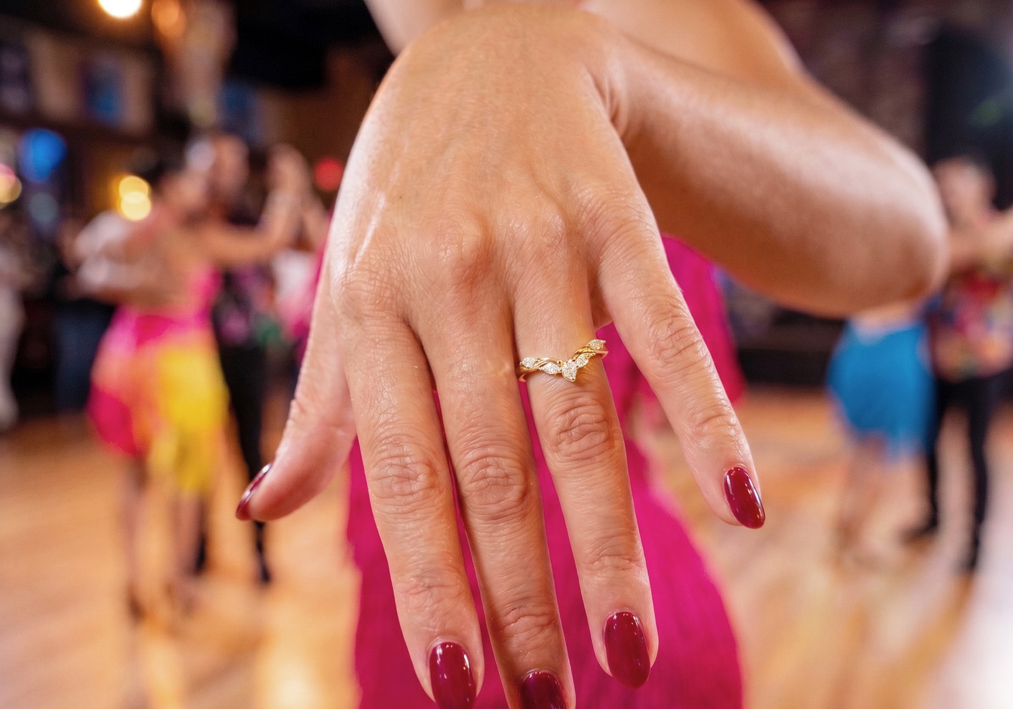 Salsa Rings Women's Wedding Ring | Marquise Diamonds | Made in Montreal – Flamme en ...