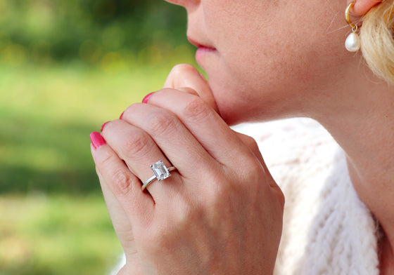 The exquisite emerald cut