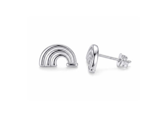 Mini rainbow earrings (Stg925)