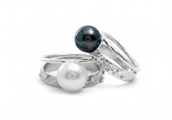 Double Signature Pearl (Ag925)