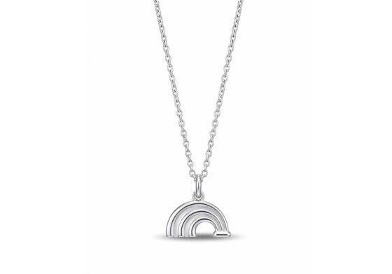 Rainbow Pendant (Sterling Silver)