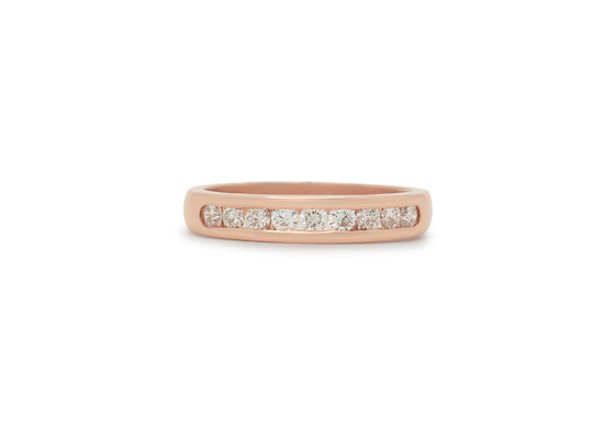 Modern semi-eternity ring