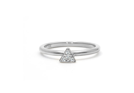 Triangle pavé 