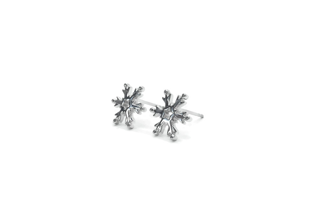 Boucles d'oreilles hiver canadien