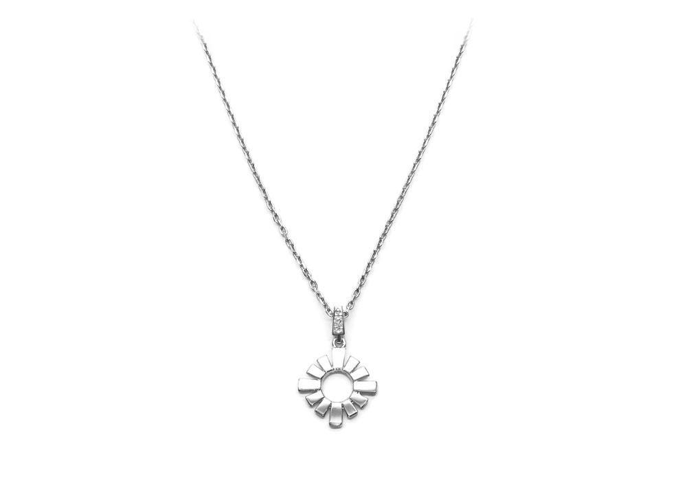 collier diamant de laboratoire soleil or blanc ciel d hiver